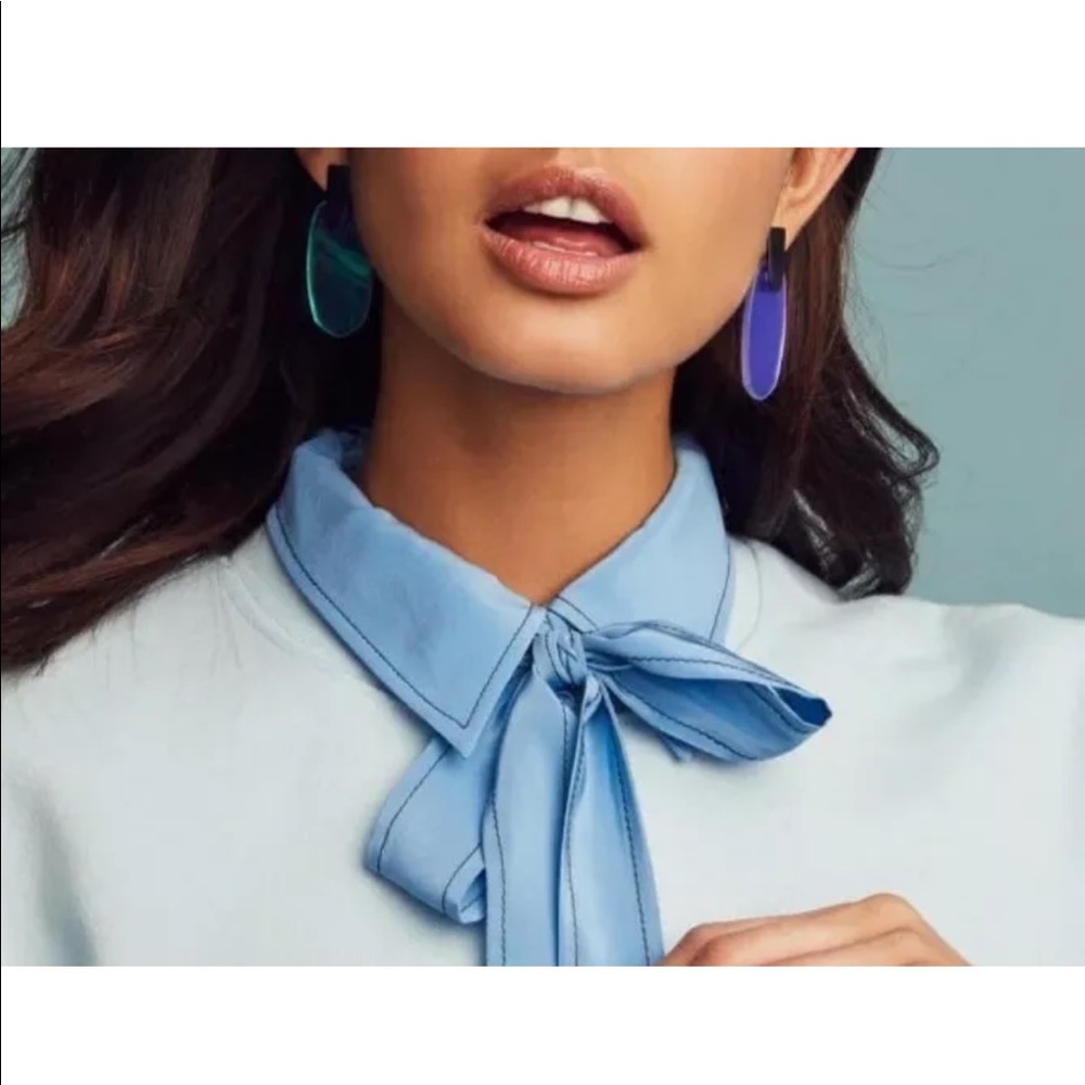 Kendra Scott Indigo Dichroic Navy Gunmetal Aragon